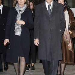 Adolfo Suárez Illana en el funeral de la Duquesa de Alba en Madrid