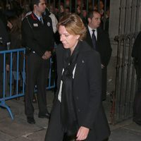 Simoneta Gómez-Acebo en el funeral de la Duquesa de Alba en Madrid