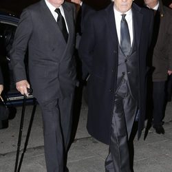 El Rey Juan Carlos y Alfonso Díez en el funeral de la Duquesa de Alba en Madrid