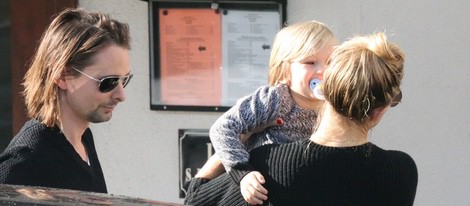Kate Hudson y Matt Bellamy pasan juntos un día familiar tras separarse