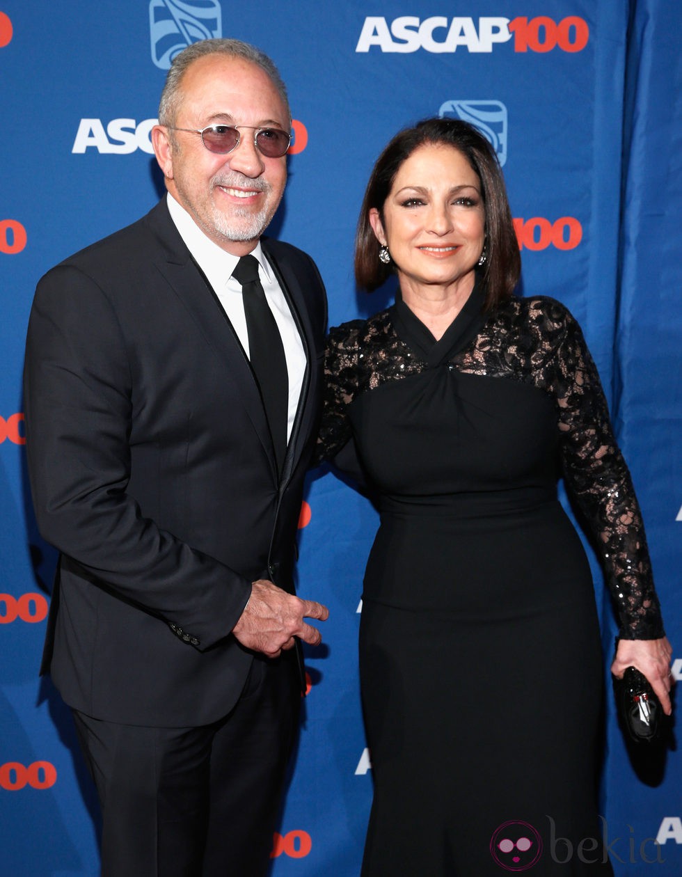Emilio y Gloria Estefan en los premios ASCAP 2014 de Nueva York