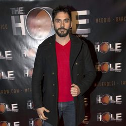 Paco León en el estreno de Anabel Alonso como maestra de ceremonias de 'The Hole'