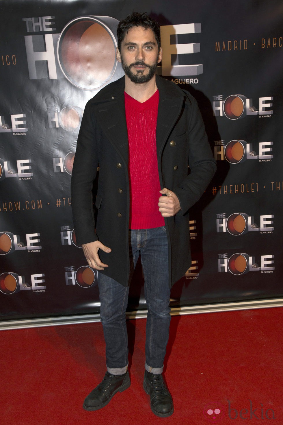 Paco León en el estreno de Anabel Alonso como maestra de ceremonias de 'The Hole'