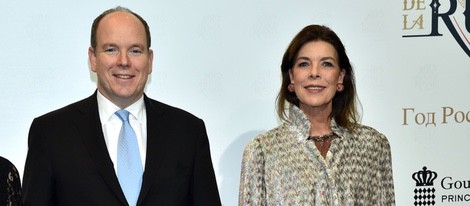 Carolina de Mónaco reaparece junto al Príncipe Alberto tras al nacimiento de los mellizos Jacques y Gabriella