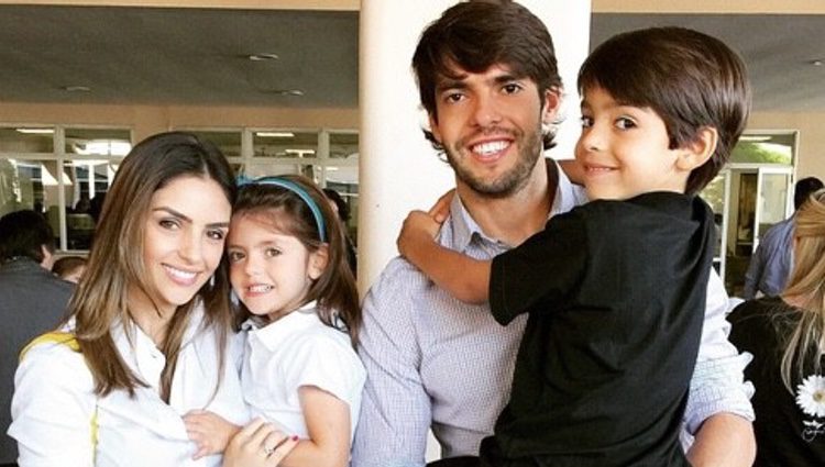 Kaká y Caroline Celico pasan las navidades en familia a pesar de haber anunciado su separación