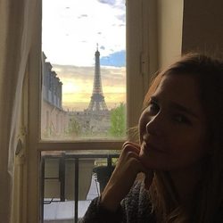 Natalia Sánchez se escapada a París por Navidad