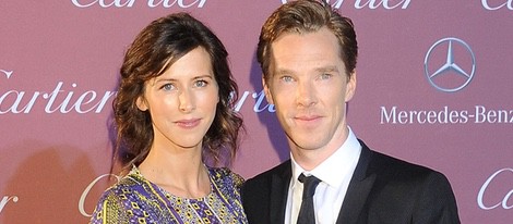 Sophie Hunter y Benedict Cumberbatch en el Festival de Palm Springs 2015