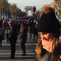 Natalia Sánchez se despide de París tras recibir allí el año 2015