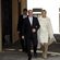 Los Príncipes Alberto y Charlene de Mónaco tras la presentación de sus mellizos Jacques y Gabriella