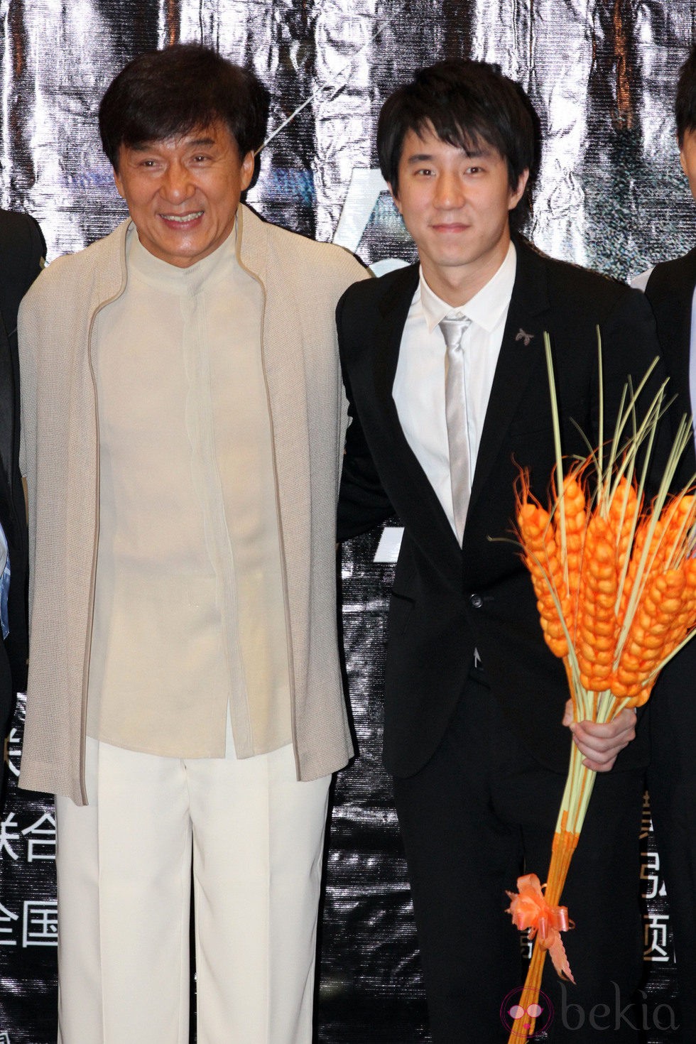Jackie Chan con su hijo Jaycee Chan
