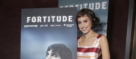 Verónica Echegui promocionando 'Fortitude' en Los Angeles