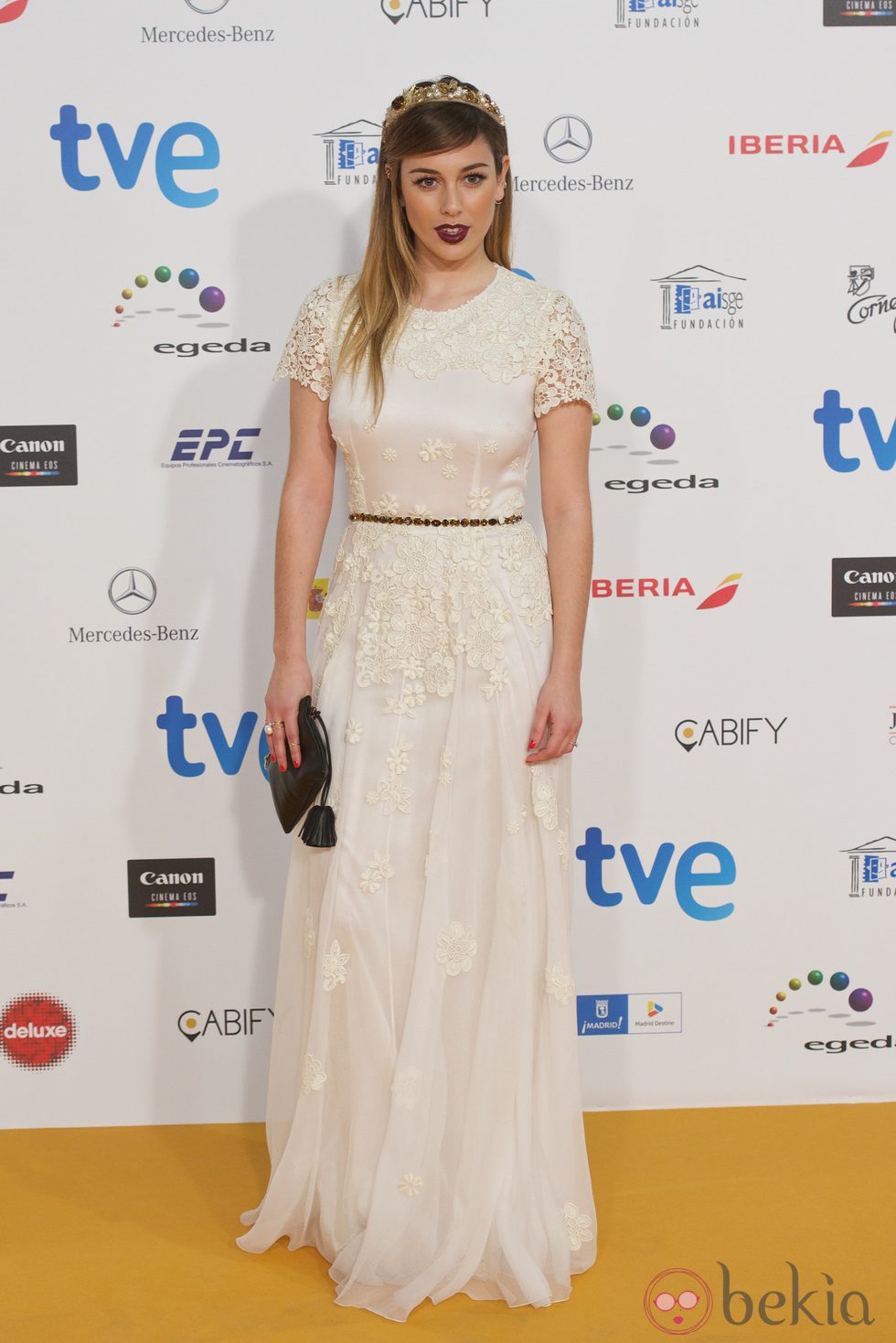 Blanca Suárez en la alfombra roja de los Premios José María Forqué 2015