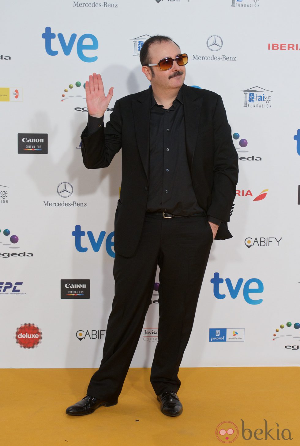 Carlos Areces en los Premios José María Forqué 2015