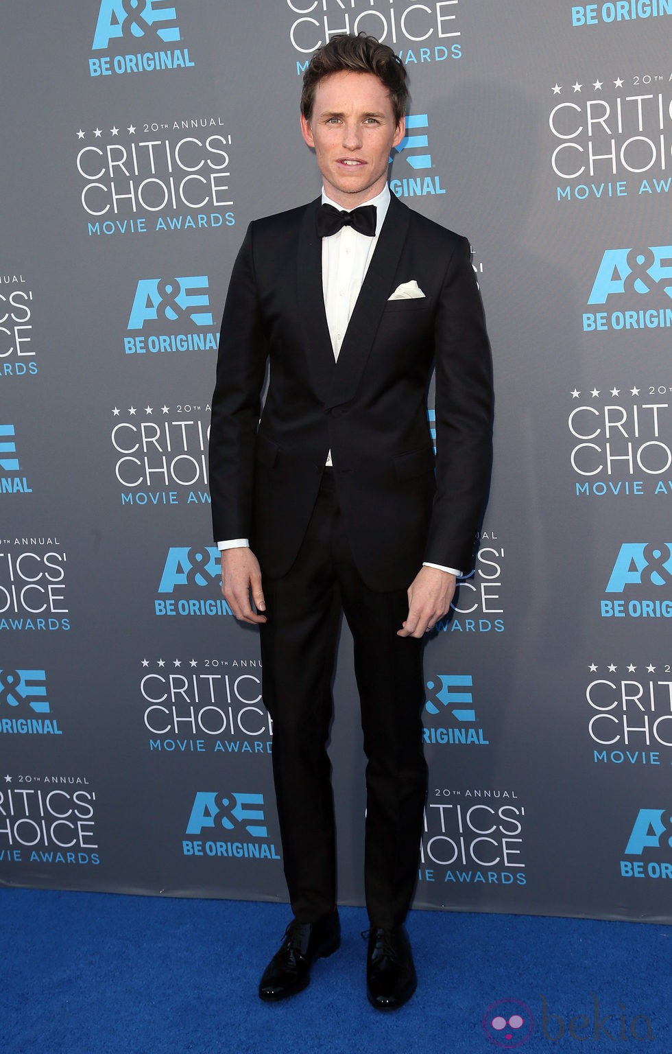 Eddie Redmayne en los Critics' Choice Awards 2015