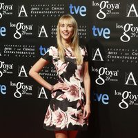 Ingrid García Jonsson en la fiesta de los nominados a los Goya 2015