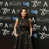 Toni Acosta en la fiesta de los nominados a los Goya 2015