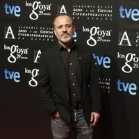 Javier Gutiérrez en la fiesta de los nominados a los Goya 2015