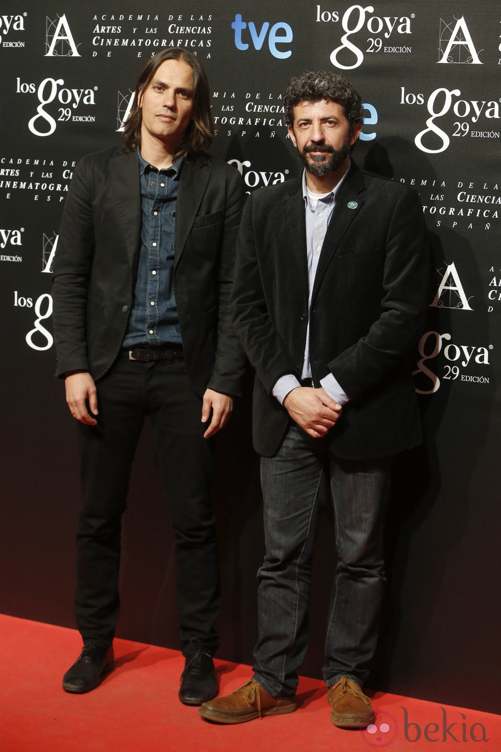 Alberto Rodríguez posa en la fiesta de nominados a los Premios Goya 2015