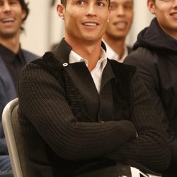 Cristiano Ronaldo en la presentación del libro de Jorge Mendes