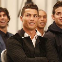 Cristiano Ronaldo en la presentación del libro de Jorge Mendes
