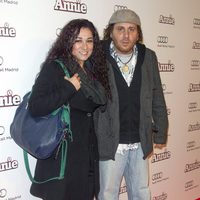 Ángeles Muñoz en la premiere de 'Annie' en Madrid