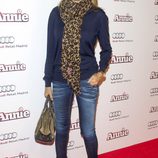 Marta Robles en la premiere de 'Annie' en Madrid