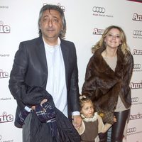 Juan Carmona en la premiere de 'Annie' en Madrid