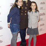 Lluvia Rojo en la premiere de 'Annie' en Madrid