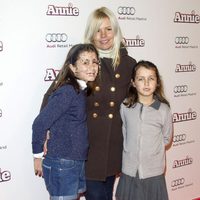 Lluvia Rojo en la premiere de 'Annie' en Madrid