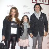 Javier Poty en la premiere de 'Annie' en Madrid
