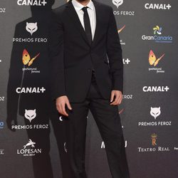 Jesús Carroza en la alfombra roja de los Premios Feroz 2015
