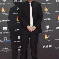 Carlos Areces en la alfombra roja de los Premios Feros 2015