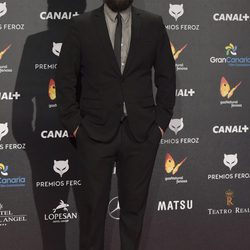 Carlos Vermut en la alfombra roja de los Premios Feroz 2015