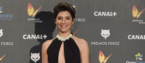 Bárbara Lennie en la alfombra roja de los Premios Feroz 2015