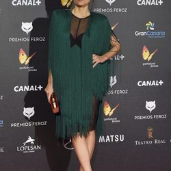 Elena Anaya en la alfombra roja de los Premios Feroz 2015