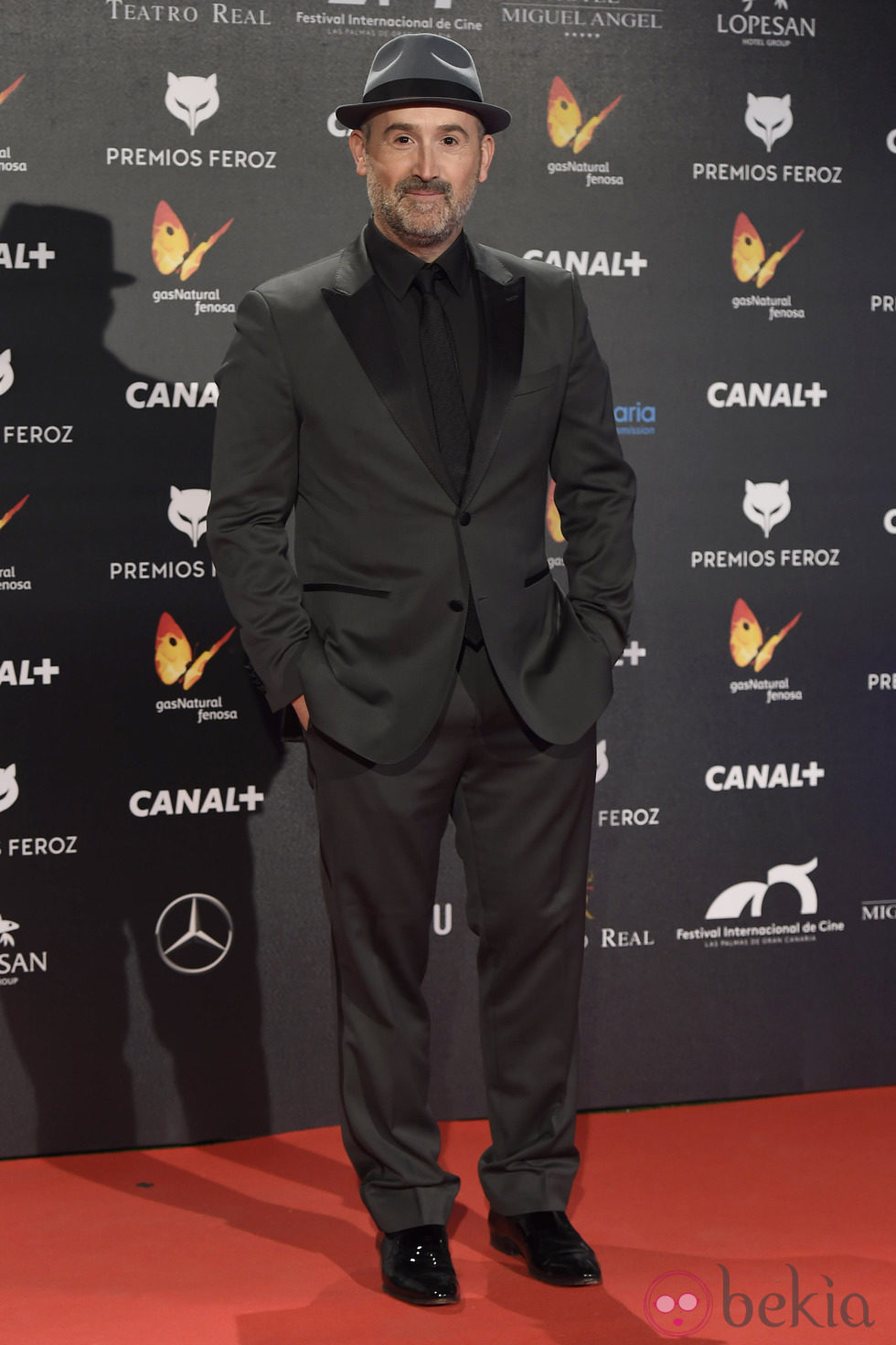 Javier Cámara en la alfombra roja de los Premios Feroz 2015