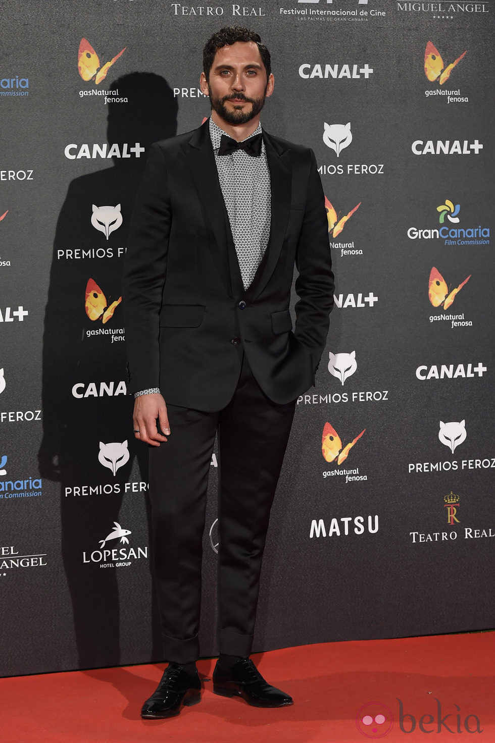 Paco León en la alfombra roja de los Premios Feroz 2015