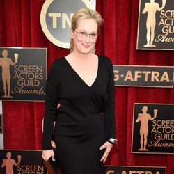 Meryl Streep en la alfombra roja de los Screen Actors Guild awards 2015