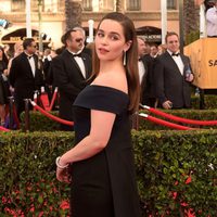 Emilia Clarke en la alfombra roja de los Screen Actors Guild Awards 2015