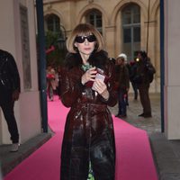 Anna Wintour en el desfile de Schiaparelli en la Semana de la Alta Costura de París primavera/verano 2015