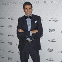 Óscar Higares en el desfile de Emidio Tucci de Madrid Fashion Show Men otoño/invierno 2015