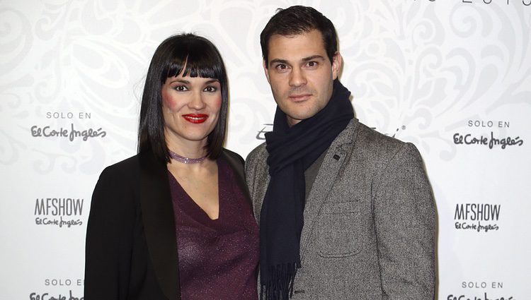 Irene Villa y Juan Pablo Lauro en el desfile de Emidio Tucci de Madrid Fashion Show Men otoño/invierno 2015