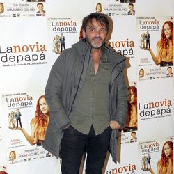 Fernando Tejero en el estreno de la obra de teatro 'La novia de papá'