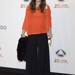 Nuria Roca en la  fiesta del 25º Aniversario de Antena 3