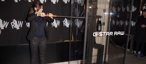 Leonor Watling inaugura la nueva tienda de G-Star Raw en Madrid