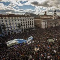 Manifestación '31E: La Marcha Del Cambio' convocada por Podemos