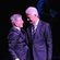Bill Clinton y Tony Bennett en el 85 cumpleaños de Tony Bennett