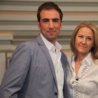 Ricardo Altable e Inmaculada Galván en la presentación de la nueva temporada de 13TV