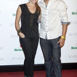 Christina Lasvignes y su marido José Manuel García, juntos en la presentación de la firma 'Seven and Six'