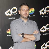 Frank Blanco en la inauguración de 40 Café en Madrid
